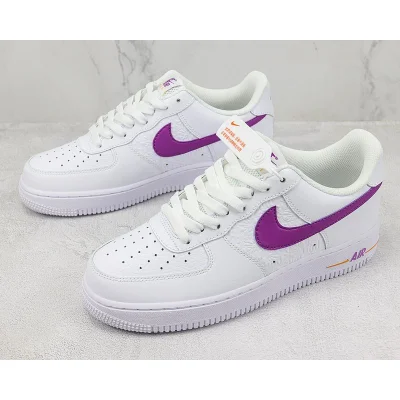 Nike Air Force 1 Low EMB "Lakers" фото № 5