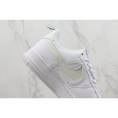 Nike Air Force 1 "White/Dark Marina Blue" фото № 3