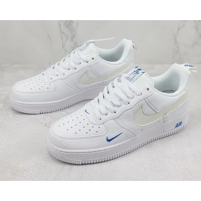 Nike Air Force 1 "White/Dark Marina Blue" фото № 5