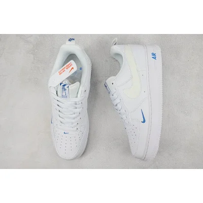 Nike Air Force 1 "White/Dark Marina Blue" фото № 7