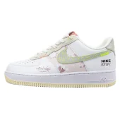 Nike Air Force 1 Low "Cherry Blossoms/Green Stitch"