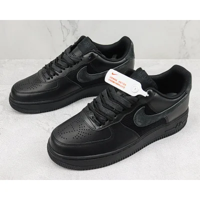 Slam Jam x Nike Air Force 1 Low "Black" фото № 5