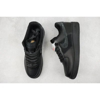 Slam Jam x Nike Air Force 1 Low "Black" фото № 7