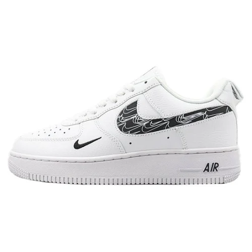Nike Air Force 1 Low "White/Black Multiple Swoosh"