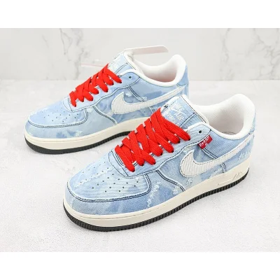 Levi's x Nike Air Force 1 Low "Denim/White/Red" фото № 5 Levi's x Nike Air Force 1 Low "Denim/White/Red" фото № 5