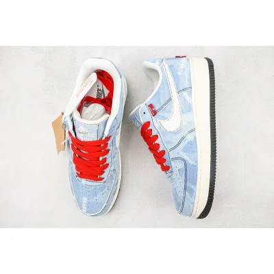 Levi's x Nike Air Force 1 Low "Denim/White/Red" фото № 7 Levi's x Nike Air Force 1 Low "Denim/White/Red" фото № 7