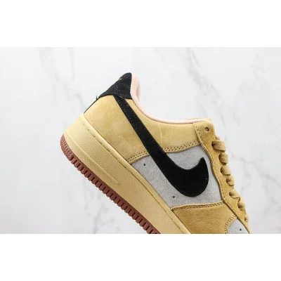 Nike Air Force 1 Low "Grey/Brown Wheat/Black" фото № 3