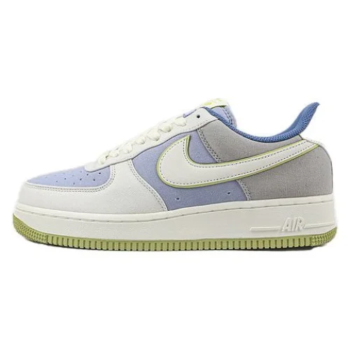 Nike Air Force 1 Low "Grey/Blue/Lemon Yellow/Green"