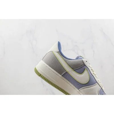 Nike Air Force 1 Low "Grey/Blue/Lemon Yellow/Green" фото № 3 Nike Air Force 1 Low "Grey/Blue/Lemon Yellow/Green" фото № 3