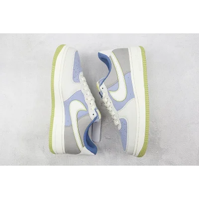 Nike Air Force 1 Low "Grey/Blue/Lemon Yellow/Green" фото № 7 Nike Air Force 1 Low "Grey/Blue/Lemon Yellow/Green" фото № 7