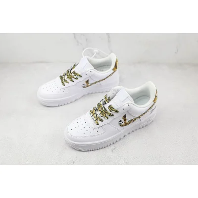 Nike Air Force 1 Low "White/Brown Tiger" фото № 5