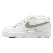 Nike Air Force 1 Low "White/Gold Glitter Swoosh"