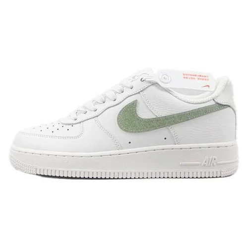 Nike Air Force 1 Low "White/Gold Glitter Swoosh"