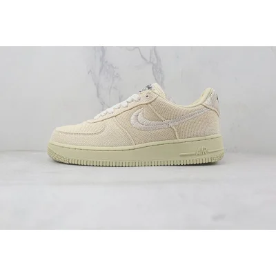 Stussy x Nike Air Force 1 Low "Fossil" фото № 2 Stussy x Nike Air Force 1 Low "Fossil" фото № 2