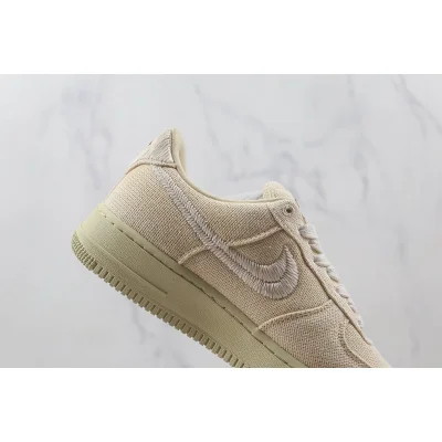 Stussy x Nike Air Force 1 Low "Fossil" фото № 3 Stussy x Nike Air Force 1 Low "Fossil" фото № 3