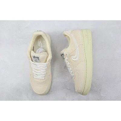 Stussy x Nike Air Force 1 Low "Fossil" фото № 6 Stussy x Nike Air Force 1 Low "Fossil" фото № 6