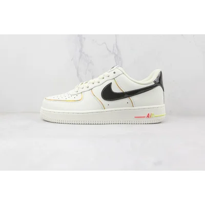 Nike Air Force 1 Low "Beige/Black/Hidden Gradient" фото № 2