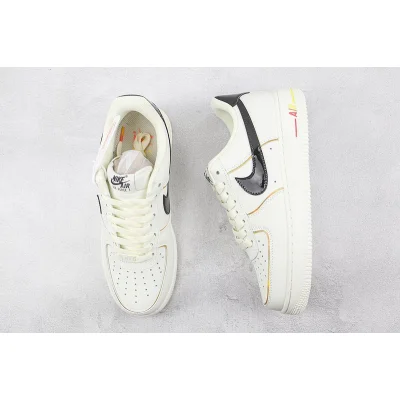 Nike Air Force 1 Low "Beige/Black/Hidden Gradient" фото № 6