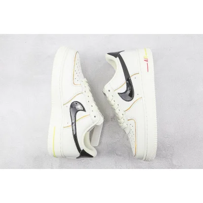 Nike Air Force 1 Low "Beige/Black/Hidden Gradient" фото № 7
