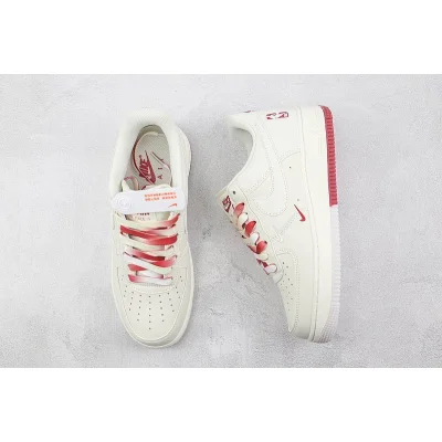 NBA x Nike Air Force 1 Low "Rice White/Dark Red" фото № 6 NBA x Nike Air Force 1 Low "Rice White/Dark Red" фото № 6