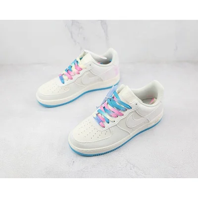 Nike Air Force 1 Low "Rice White/Blue Seven Color" фото № 5 Nike Air Force 1 Low "Rice White/Blue Seven Color" фото № 5