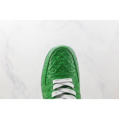 Louis Vuitton x Nike Air Force 1 Low "Green/White/Monogram" фото № 4