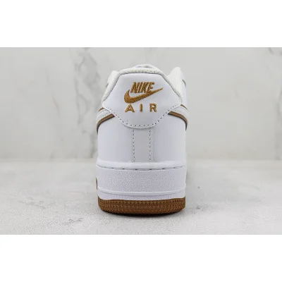 Nike Air Force 1 Low "White/Bronzine" фото № 9