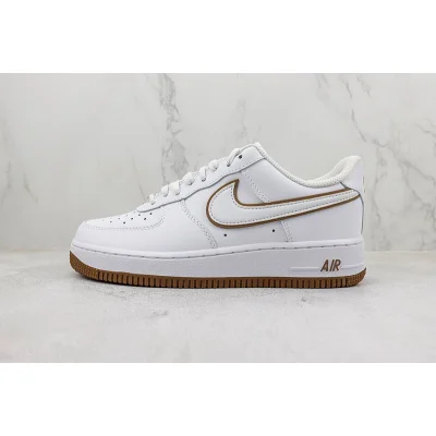 Nike Air Force 1 Low "White/Bronzine" фото № 2