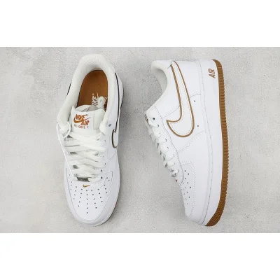 Nike Air Force 1 Low "White/Bronzine" фото № 7