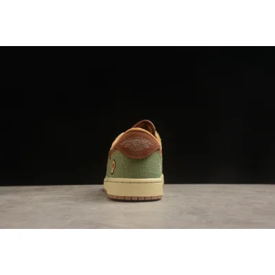 Zion Williamson X Nike Air Jordan 1 Retro Low "Voodoo" фото № 5