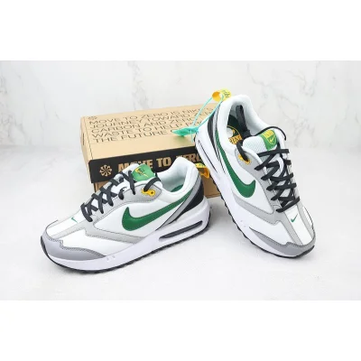 Nike Air Max Dawn "White/Grey/Black/Pine Green" фото № 7