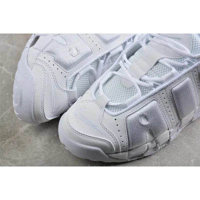 Nike Air More Uptempo "Triple White" фото № 7 Nike Air More Uptempo "Triple White" фото № 7