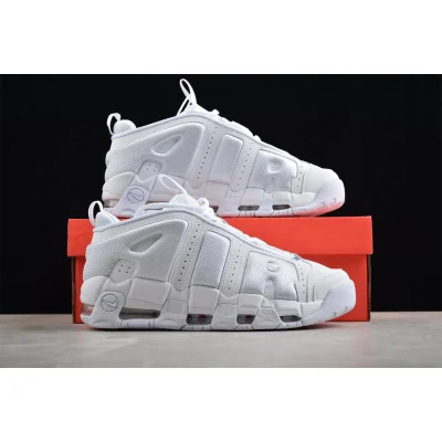 Nike Air More Uptempo "Triple White" фото № 9 Nike Air More Uptempo "Triple White" фото № 9