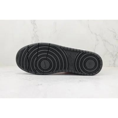 Nike Court Borough Mid 2 "White/Black/Red" фото № 8