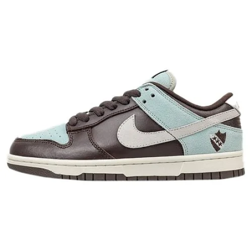 Nike Dunk Low "Brown/Cyan Blue"