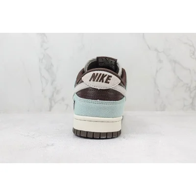 Nike Dunk Low "Brown/Cyan Blue" фото № 9