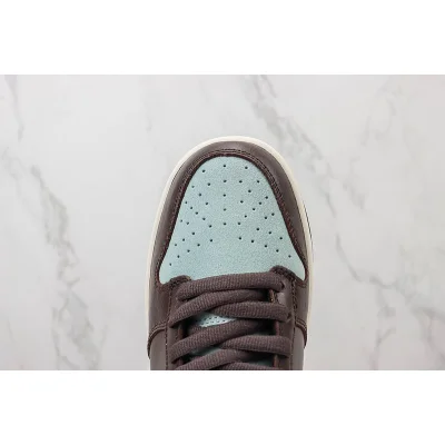 Nike Dunk Low "Brown/Cyan Blue" фото № 4