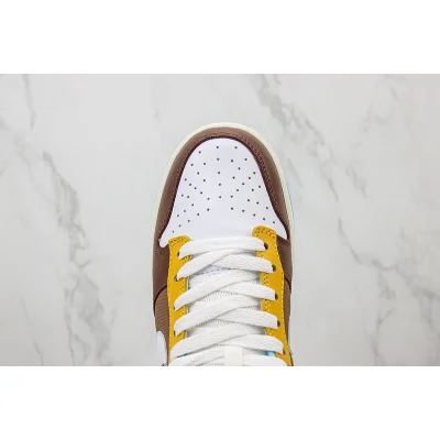 Nike Dunk Low "Medium Brown/White" фото № 4 Nike Dunk Low "Medium Brown/White" фото № 4