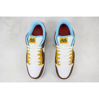 Nike Dunk Low "Medium Brown/White" фото № 7 Nike Dunk Low "Medium Brown/White" фото № 7