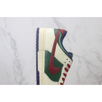 Nike Dunk Low "Cream White/Wild Basil/Burgundy" фото № 3