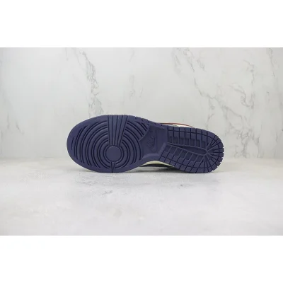 Nike Dunk Low "Cream White/Wild Basil/Burgundy" фото № 8