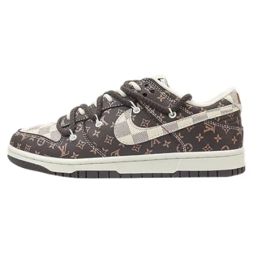 Louis Vuitton x Nike Dunk Low "Carob Brown/Beige Monogram"
