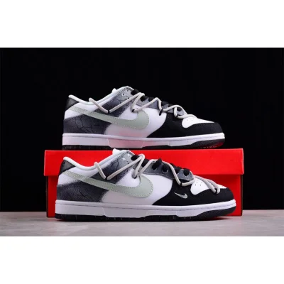 Nike Dunk Low Rope Laces "Black/Gray" фото № 7 Nike Dunk Low Rope Laces "Black/Gray" фото № 7