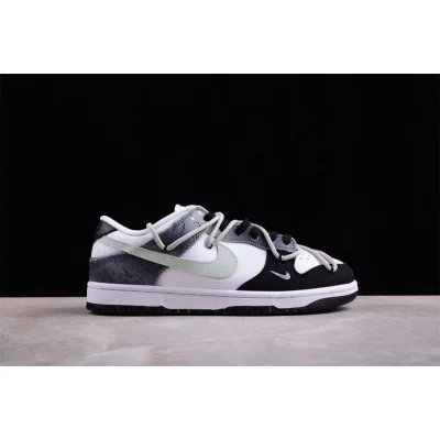 Nike Dunk Low Rope Laces "Black/Gray" фото № 8 Nike Dunk Low Rope Laces "Black/Gray" фото № 8