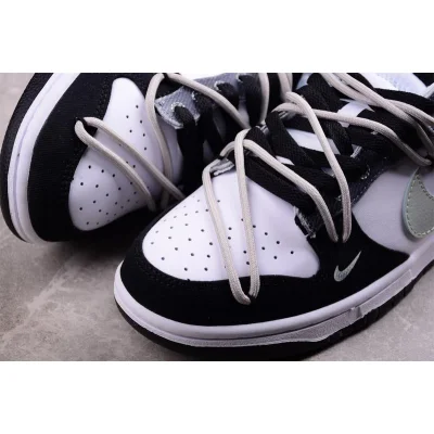 Nike Dunk Low Rope Laces "Black/Gray" фото № 4 Nike Dunk Low Rope Laces "Black/Gray" фото № 4