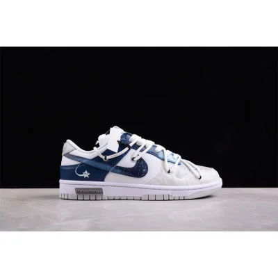 Panda Prank x NIke Dunk Low "Star/White/Blue" фото № 8