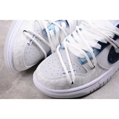 Panda Prank x NIke Dunk Low "Star/White/Blue" фото № 4