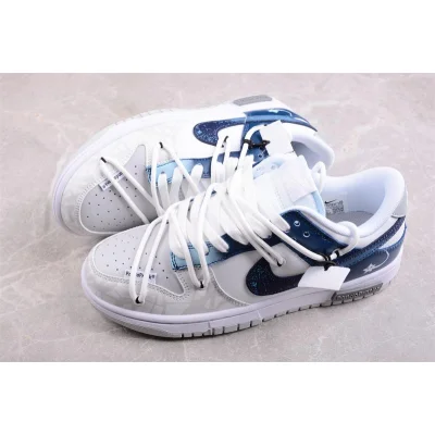 Panda Prank x NIke Dunk Low "Star/White/Blue" фото № 3