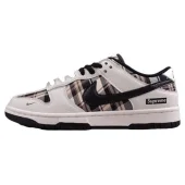 Supreme x Burberry x Nike Dunk Low "Beige Check"