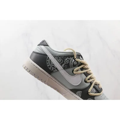 Nike Dunk Low Retro "Black/Blue" фото № 4